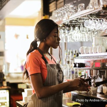 Commercial espresso machine